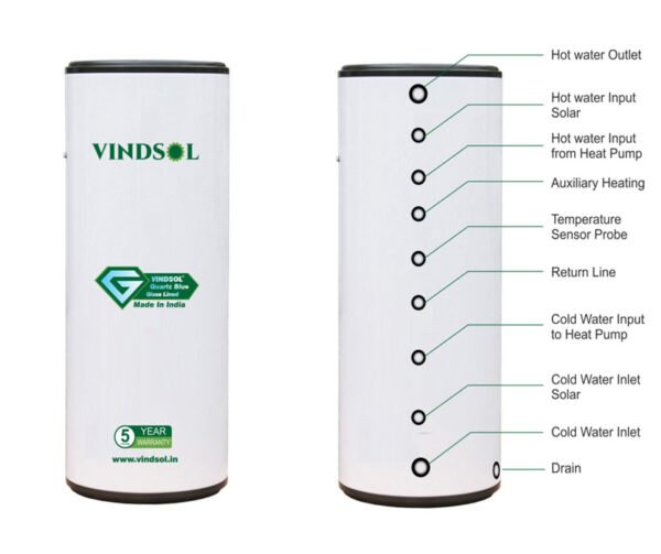 Vindsol Heat Pump 200 Litre